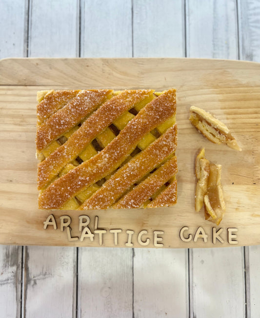 Apple Lattice Cake