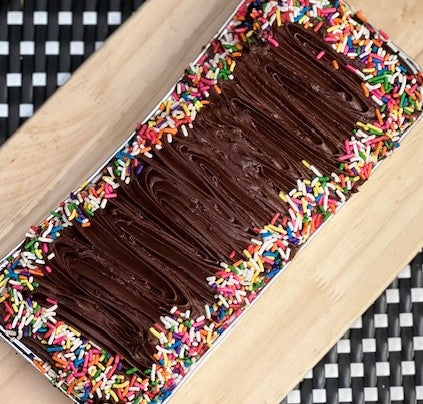 Chocolate Funfetti Cake